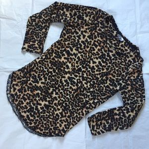 H&M Cheetah Leopard Top
